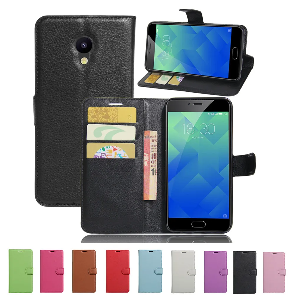 

Meizu M5 case Meizu M5 mini 5.2 Case Luxury PU Leather Back Cover Case For Meizu M5 Case Flip Protective Phone Cover Bag Skin