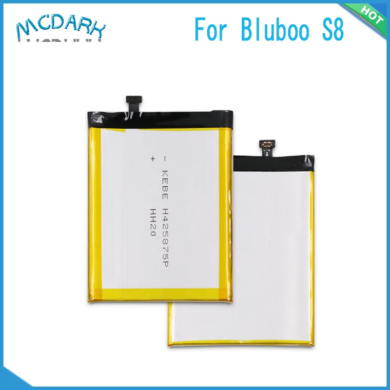 Mcdark 3450 мАч Высокая емкость для Bluboo S8 батарея Сменные Аккумуляторы