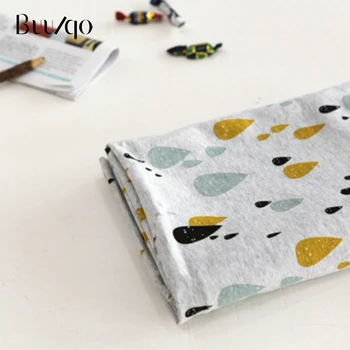 

50*40cm Fabric Printed Rainbow Kids knitted Cotton Fabric DIY Sewing Quilting Fat Quarters Material For Baby&Child