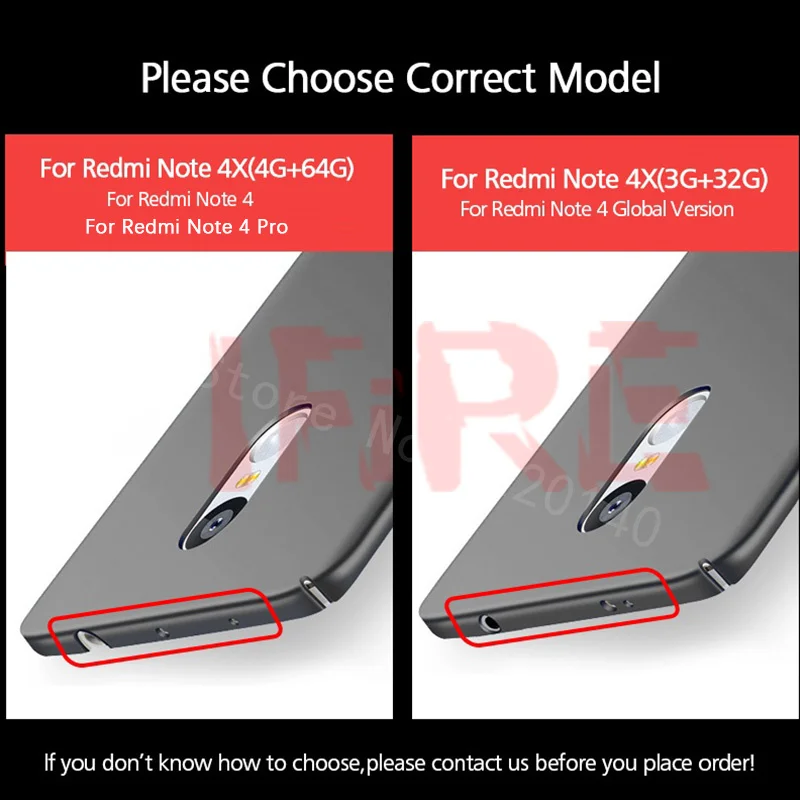 360 Degree Full Cover Cases For Xiaomi Redmi NOTE 4 4X Pro Case Hard Back Cover For xiaomi redmi 4 pro 4A Phone Shell With Glass2
