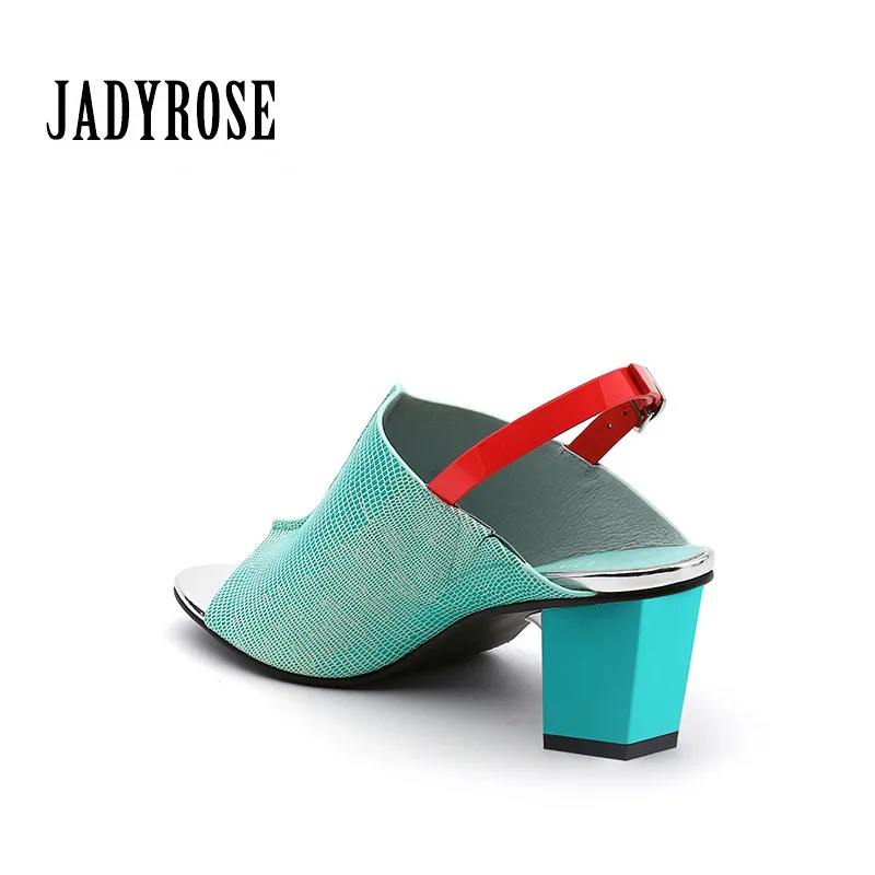 Женские босоножки на высоком каблуке Jady Rose Классические сандалии гладиаторы из
