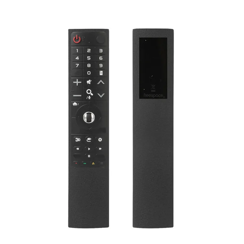 Силиконовый дистанционный чехол для пульта Защитный Мягкий Пыленепроницаемый Чехол для LG AN-MR700 OLED Smart tv дистанционный чехол для пульта - Цвет: Black