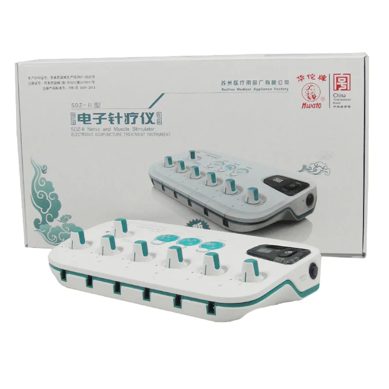

New Upgrade Hwato SDZ-II Electronic Acupuncture Stimulator Machine 6 output channel Acupuncture Therapeutic Apparatus