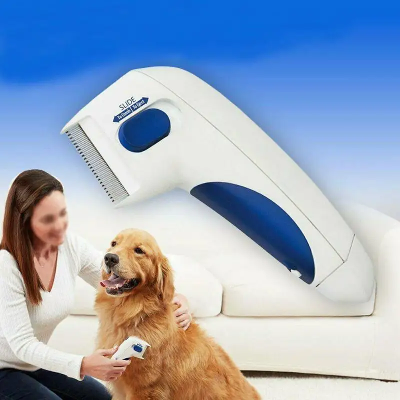 Pet Flea Lice Cleaner Comb Electric Dog Flea Cleaning Brush Pet Grooming Tools for Dog Puppy Pet Supplies Pet Flea Lice Cleaner Comb Electric Dog Flea Cleaning Brush Pet Grooming Tools for Dog Puppy Pet Supplies