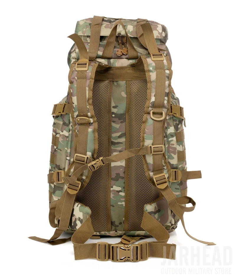 Bolsa do Exército de Trekking ao ar Livre Tático Mochila Militar Esporte Viagem Acampamento Caminhadas Camuflagem Bolsa Assalto 60l 24 Cheap Mochilas escal.