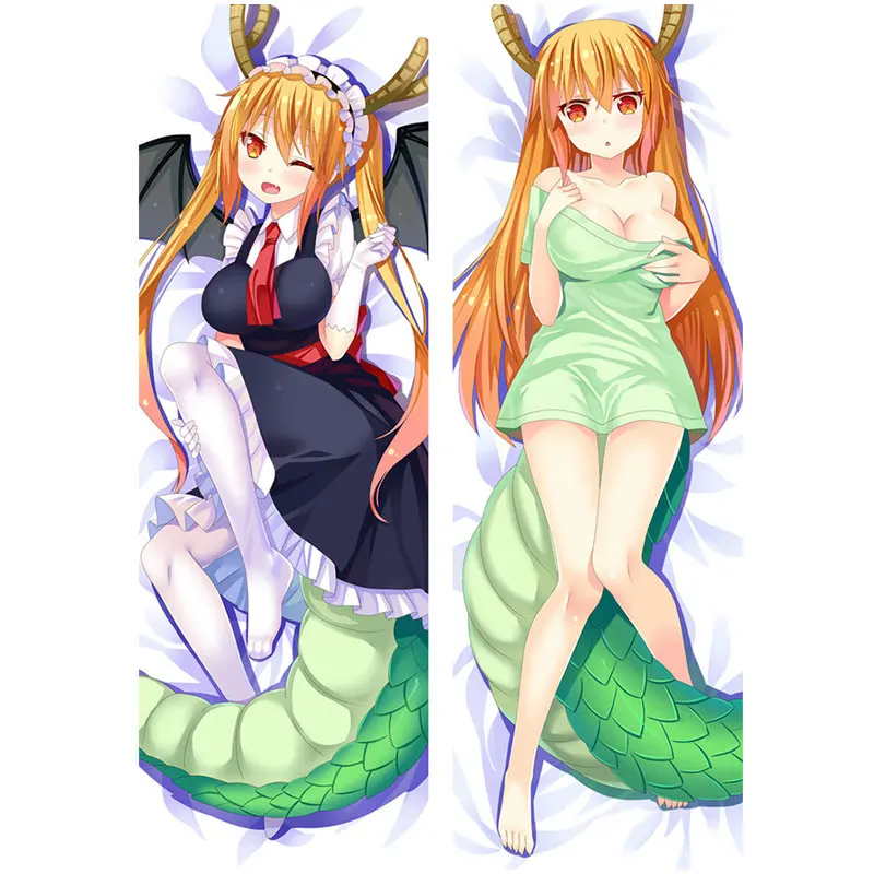 Amellor аниме Kobayashi-san Chi no Maid Dragon Dakimakura Чехол на подушку сексуальный в натуральную величину обнимающий Чехол на подушку gitfs