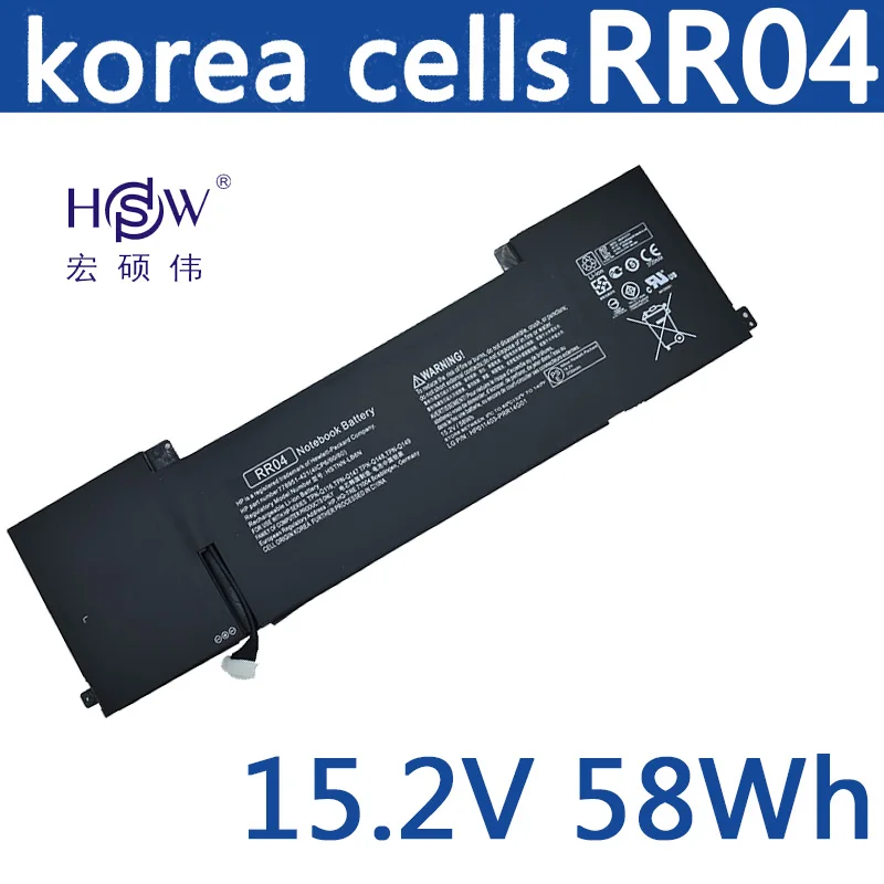 HSW RR04 батарея для HP Omen 15 15-5014TX 778951-421 (4ICP6/60/80) TPN-W111 HSTNN-LB6N bateria akku | Компьютеры и офис