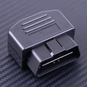 

DWCX OBD2 II L Type 16 Pin Male Terminal Diagnostic Adaptor Connector Cable Wire Socket Plug with Shell and Screw