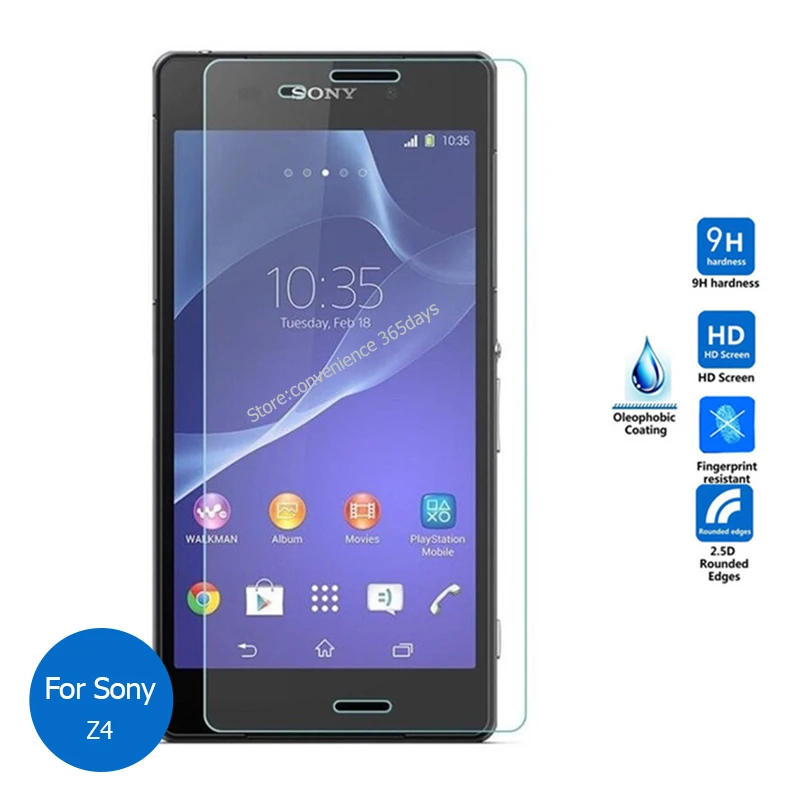 For Sony Xperia Z3 Plus Tempered Glass Screen Protector 9h Safety Protective Film On Z 3 E6553 E6533 E 6553 6533 Glass Screen Protector Screen Protectorglass Screen Aliexpress