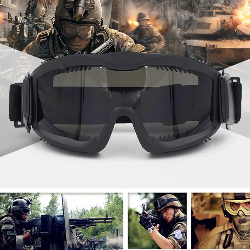 

Military CS Wargame Ballistic Goggles Hunting Shooting Tactical Sunglasses Eye Protection Eyewear Anti-fog Airsoft Glasses