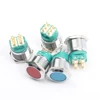 22DM.F.6K 22mm push button switch big lens without LED 2NO 2NC press buttons momentary latching reset locking ► Photo 2/4