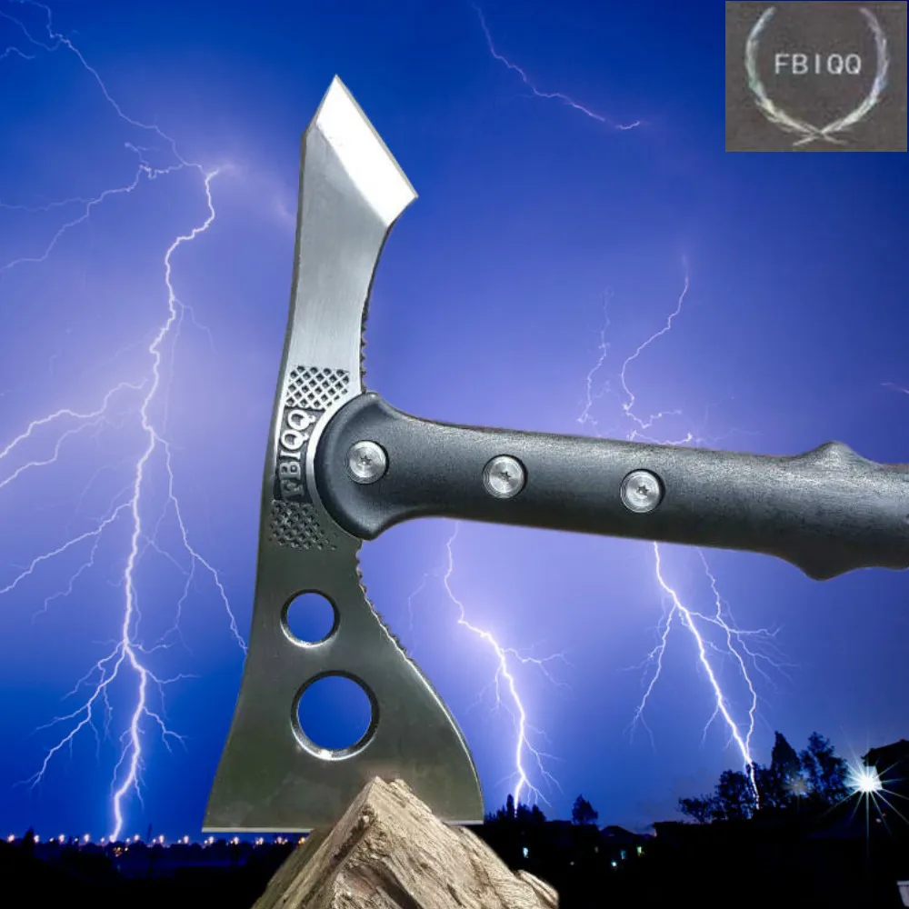 Tactical axe High Quality Tomahawk Outdoor Hunting Camping Axe Fire
