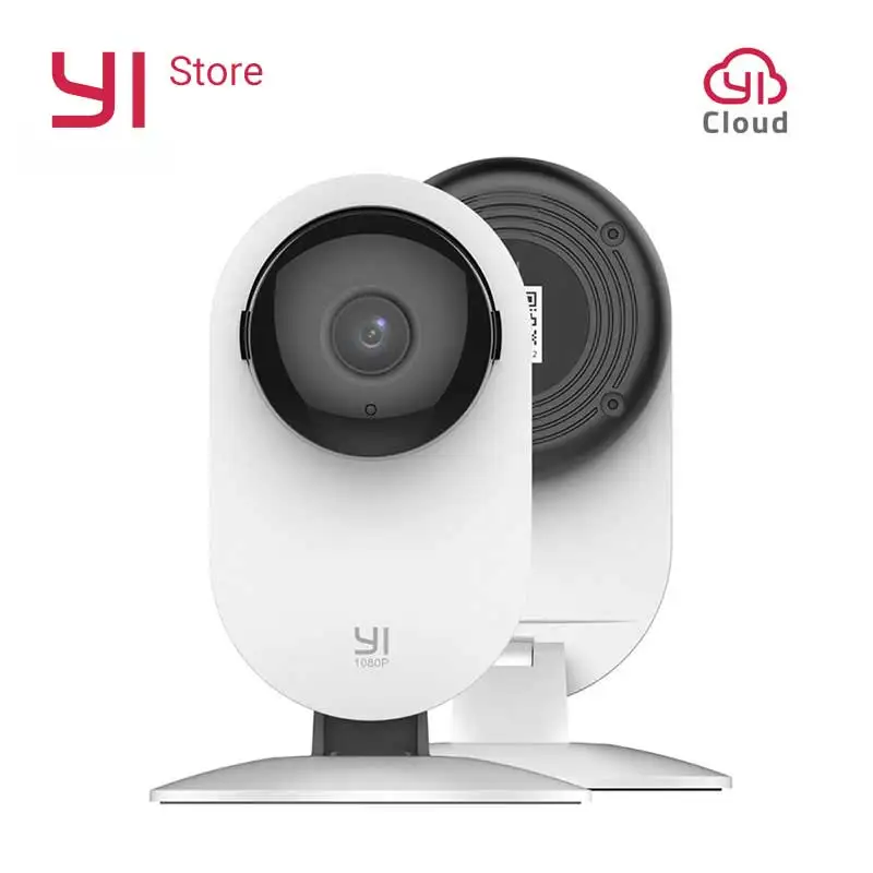 Домашняя камера YI 1080p Home Camera | Режим ночной съемки | Обнаружение движения | Двусторонняя аудиосвязь | Облачное хранилище