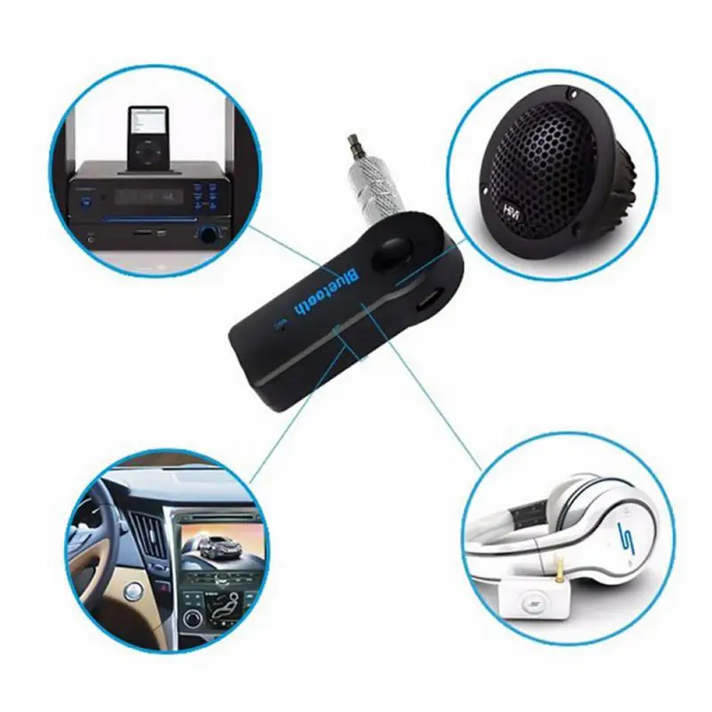 Стерео 3,5 Blutooth беспроводной для автомобиля Музыка Аудио приемник Bluetooth адаптер Aux наушников Reciever громкой связи
