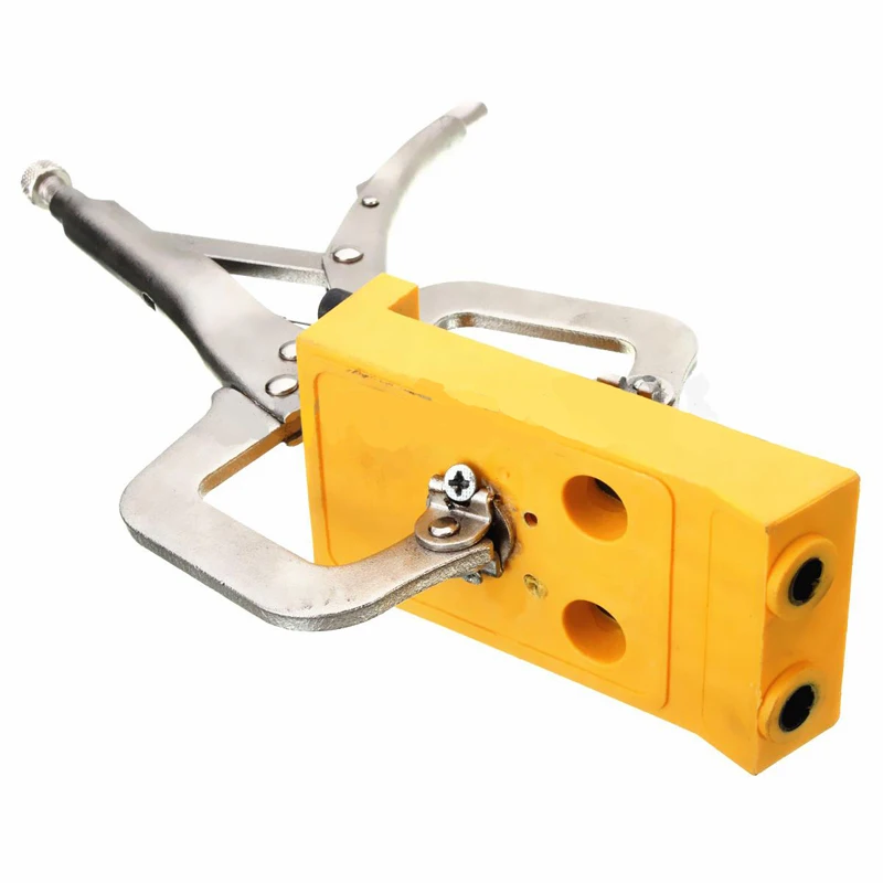 DWZ Pocket Hole Drill Jig Slant Hole Jig Locator Guide Kit Woodworking Tool Portable