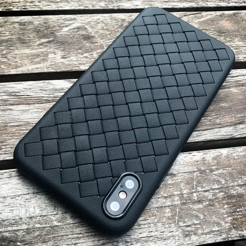 Кожаный чехол для iphone X, роскошный тонкий мягкий силиконовый чехол из ТПУ для задней панели, аксессуары, чехол для iphone X, 10 шт./партия