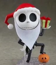 10 cm Anime Figure Toys The Nightmare Before Christmas Action Figure Model Collection Toys Christmas Gifts Head Changeable