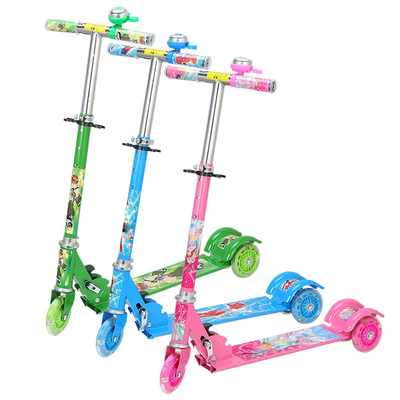 High Quality Seat Adjustable Kick Scooter for Children with shock absorption