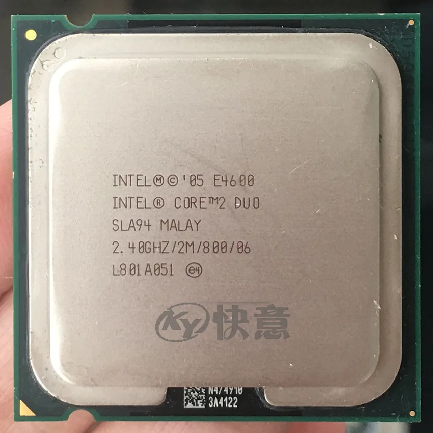 intel core 2 duo e4600 speed