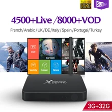 Italia SUBTV Subscription Android TV Set Top Box 3G RAM S912 Octa Core IPTV Abaric IPTV France Turkey IPTV Subscription 1 Year