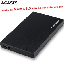 High Quality ACASIS 2 5inch Aluminum External Hard Drive Disk Box USB3 0 5Gbps SATA Interface