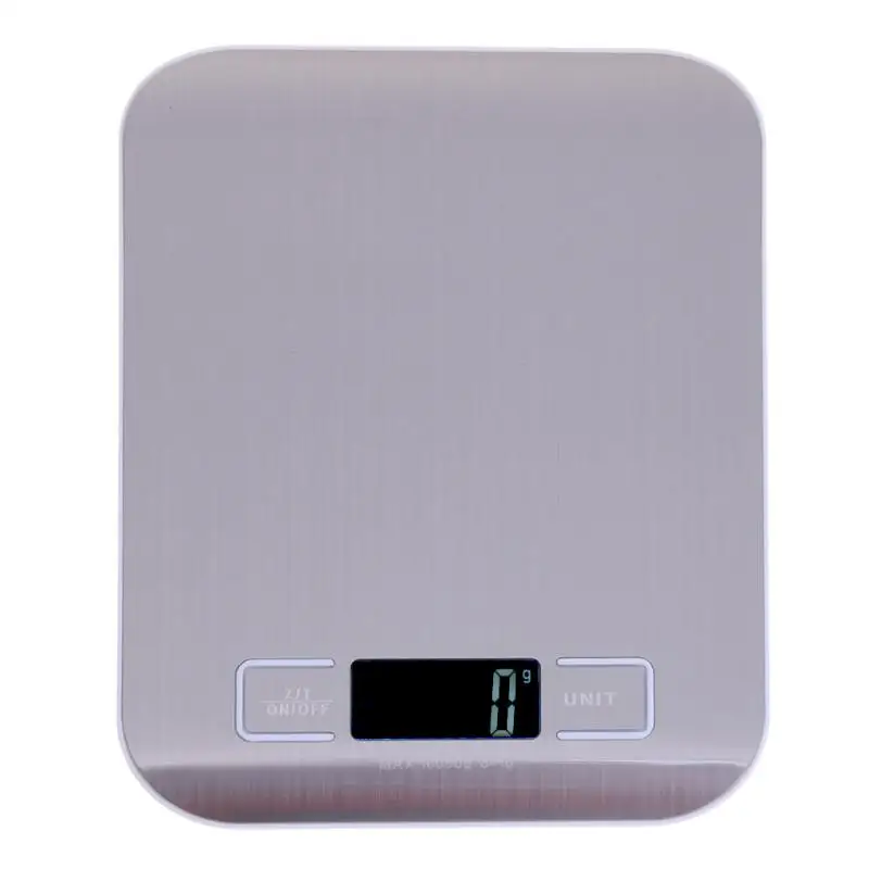10 кг/1 г ЖК-цифровые электронные кухонные весы из нержавеющей стали, ювелирные изделия для выпечки, весы