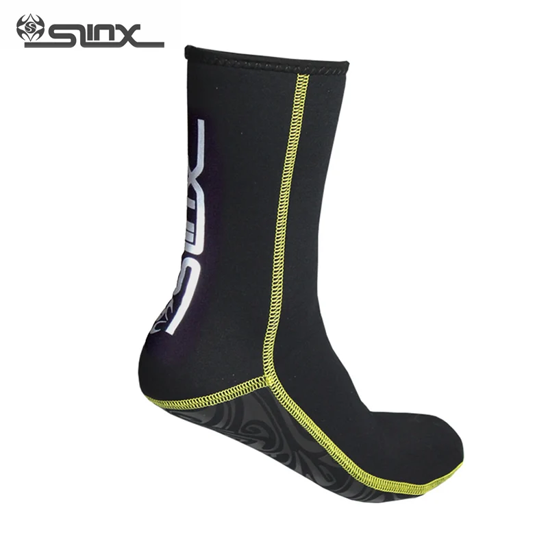 SLINX 3mm Neoprene Scuba Diving Socks Winter Warm Swimming Boots