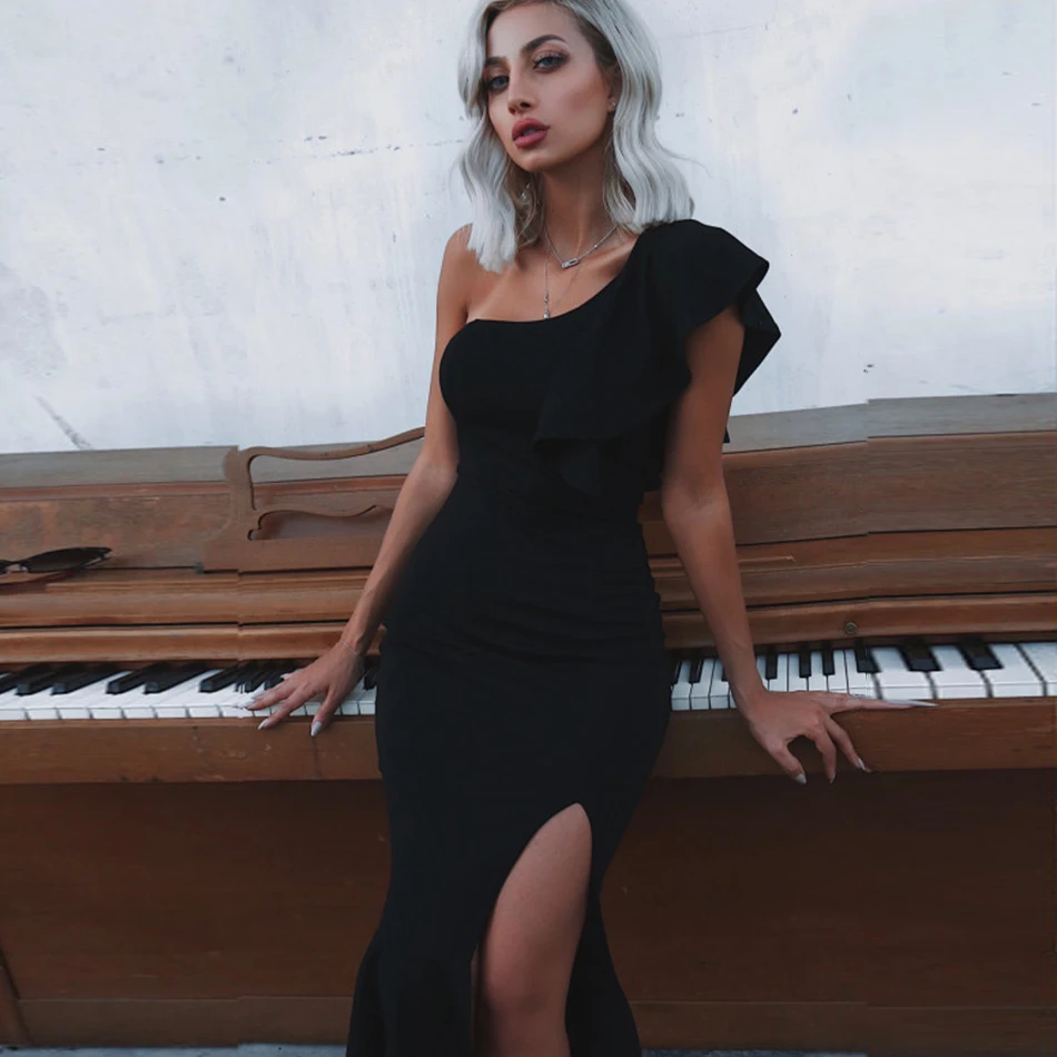 Dress bodycon less in drama midi red backless kardashian