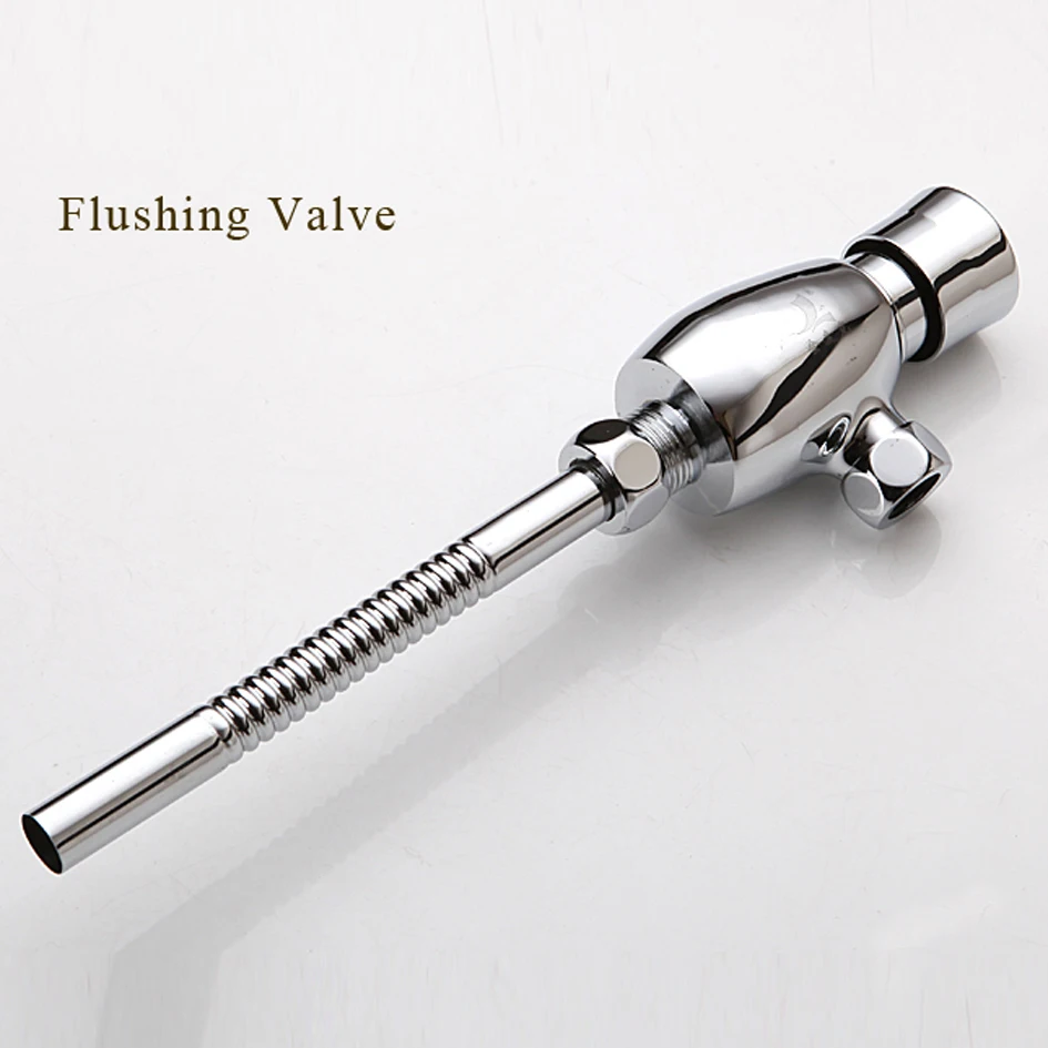 

Free shipping urinal flushing valves time delay valve stool flush valve hand press flushometer FV0006