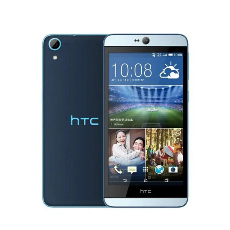 Абсолютно htc Desire 826W 5,5 дюймов FHD мобильный телефон snapdragon 615 четырехъядерный 3 ГБ ОЗУ 32 Гб ПЗУ две sim-карты 4G смартфон - Цвет: BLUE