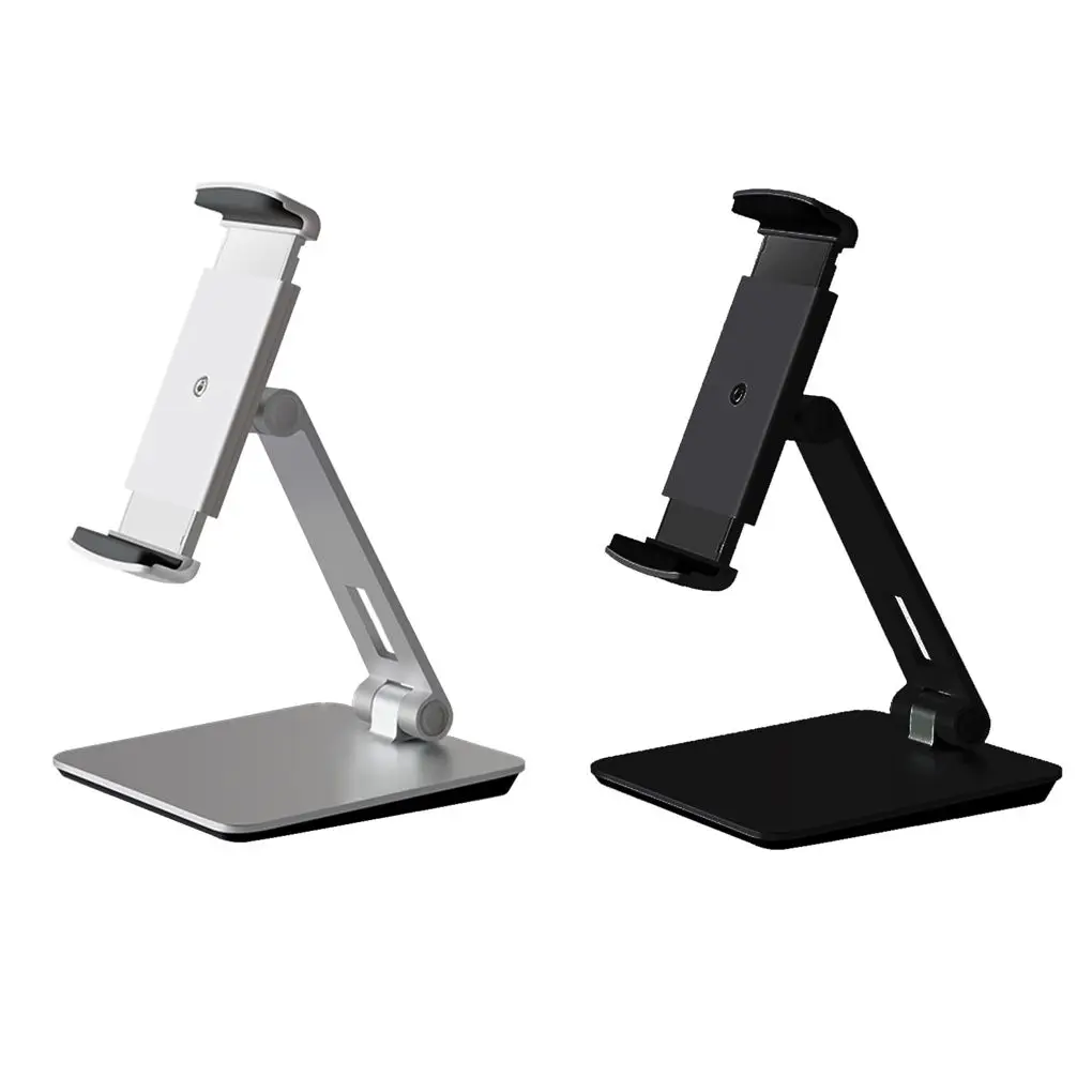 

Universal Smartphone & Tablet Stand Aluminum Alloy Desk Mount Holder 360 Degreen Bracket Replacement for iPad iPhone