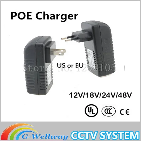 

Quality POE Injector For CCTV IP Camera USA or EU Power Over Ethernet Injector POE Switch Ethernet Adapter POEB48E