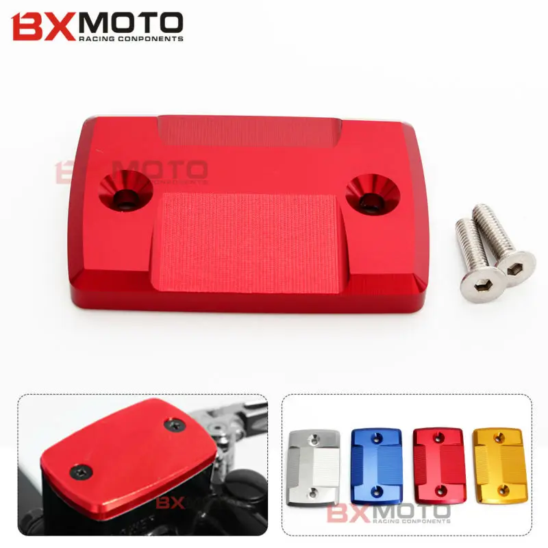 Motorcycle Accessories Cnc Front Brake Oil Fluid Reservoir Cap Cover