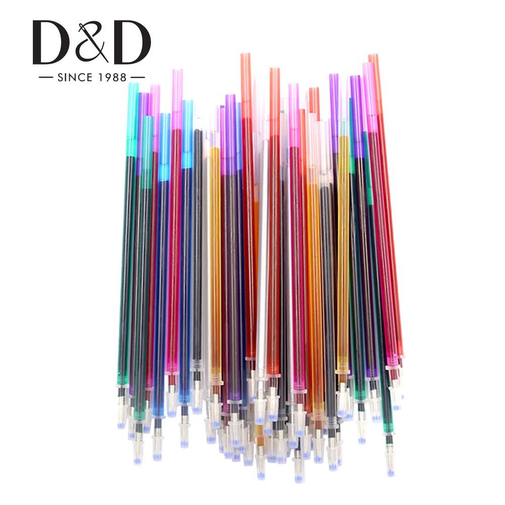 

Mixed 40pcs Water Erasable Pen Fabric Marker Refills for Dressmaking Fabric Cross Stitch Leather Sewing Tools