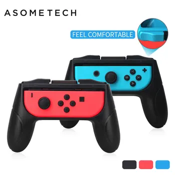 

2Pcs Controller Grips Handle Case For Nintend Switch Nintendo NS NX Joy-Con Game Accessories 2 Sticks Console mobile Hold Stand