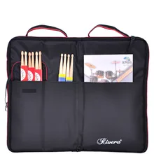 Профессиональная Роскошная прочная сумка notex с барабанной палкой, ударная палка, кисть спектра, сумки для переноски Чехол для гитары мягкий чехол, может удерживать 20 пар