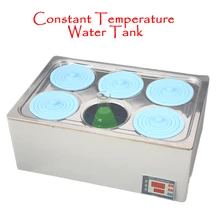 1PC Electric Heating Digital Display Temperature Water Bath Pan 6 Holes Stainless Steel Constant Temperature Water Tank Machine цена 1PC Electric Heating Digital Display Temperature Water Bath Pan 6 Holes Stainless Steel Constant Temperature Water Tank Machine цены онлайн