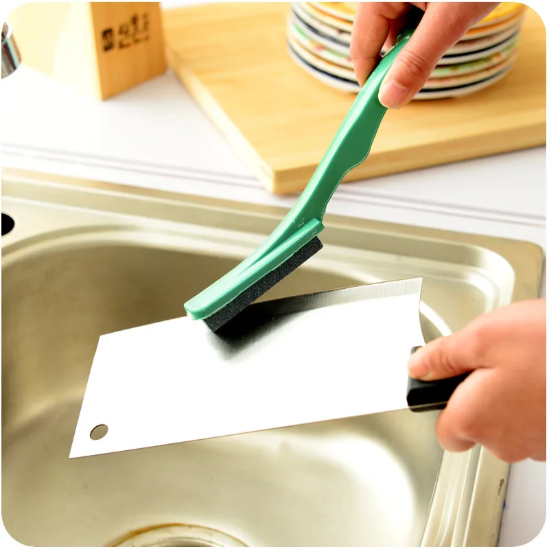 

New Creative kitchen holding a sharpener Grindstone grinding chopper Sharpening Stone Knife Sharpener