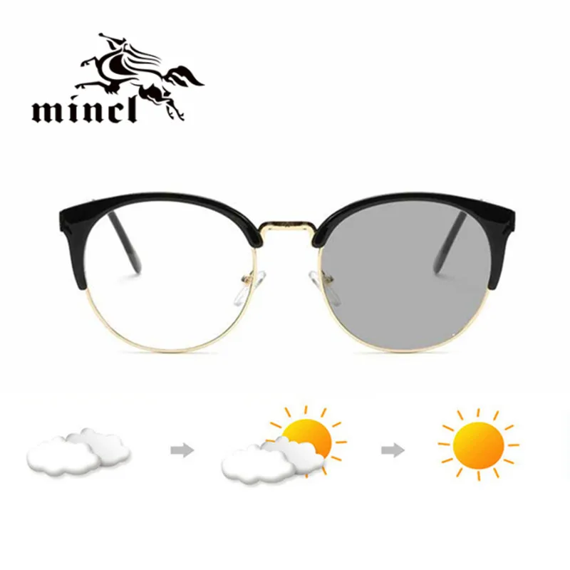 Buy Fashion Photochromic Sunglasses Women/Men Retro