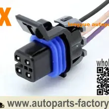 Longyue 2 шт. 4 способа LS1 кислорода O2 сенсор Разъем косичка топливный насос Соединительный разъем для проводов 15 см провода