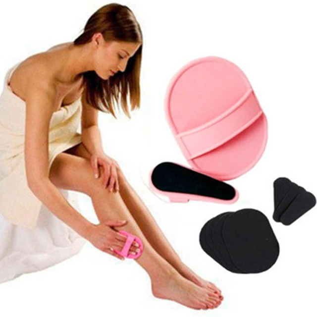 New Fashion Cheap Manual Epilator 10 In 1 Kit Pro Hair Removal Tools Smooth Legs Skin Care Clean Pads Skin Lip Hair Remover Set