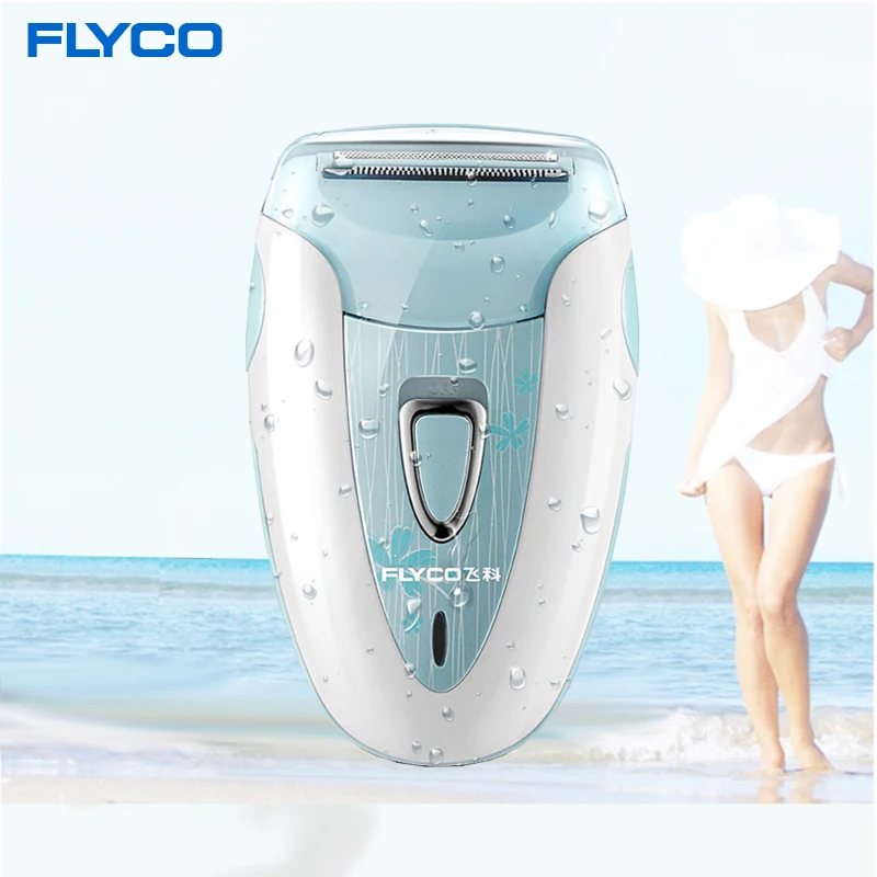 Flyco Professional Rechargeable Fashion Lady Shaver Hair Removal Device Female Epilator Electric Shaving Scraping FS7208