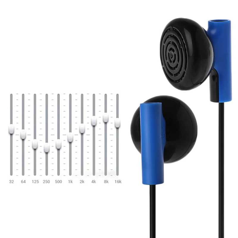 

Gamepad Headset With Microphone Earpiece For PS4 Controller Earphones Earbuds