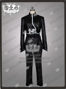 

THE KING OF FIGHTERS ASH CRIMSO COSPLAY COSTUME HALLOWEEN BLACK UNIFORM FULL SET