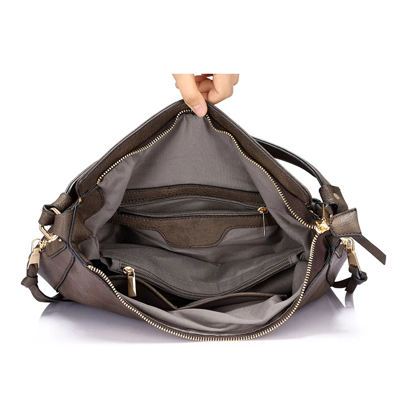 Alandtus Crossbody Bags For Women Shoulder Bag 2019 Casual Vintage Soft Leather Handbag Ladies Messenger Bag Bolsa Feminina Alandtus Crossbody Bags For Women Shoulder Bag 2019 Casual Vintage Soft Leather Handbag Ladies Messenger Bag Bolsa Feminina