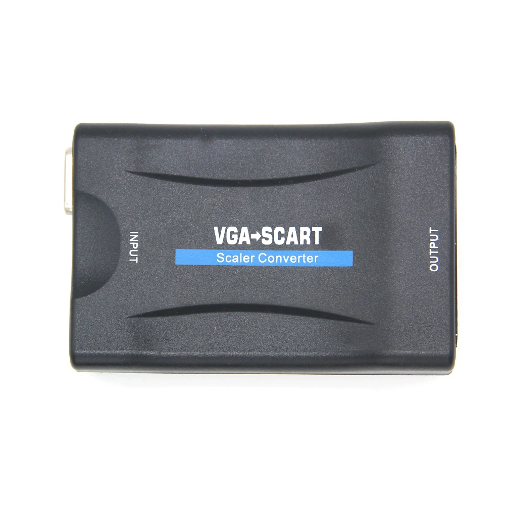 

VGA to SCART Video Audio Converter Adapter Conversor Digital for TV Signaling Adapter Connector Remote Control for Smart TV