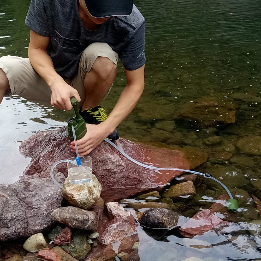 Открытый фильтр для воды соломинка система фильтрации воды очиститель воды для семьи подготовленность Кемпинг Туризм аварийный многофункциональный инструмент