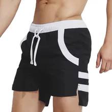 men s beach short pants Sport runing swimming GYM Fitness clothing Swimwear Sweatpants Surfing shorts male