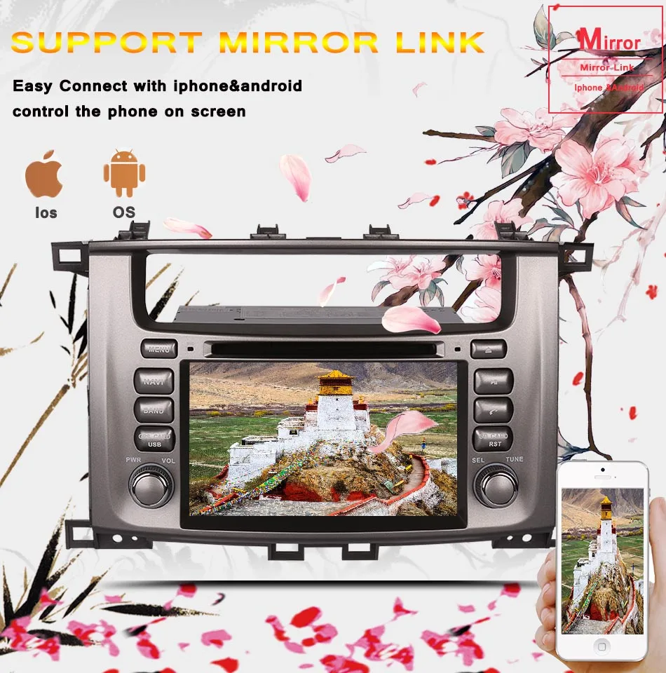 Top HD Android 9.0 Octa 8 Core RAM 4GB Car dvd player for Toyota Land cruiser 100 LC 100 1998-2007 GPS Navigation Radio BT Head Unit 7 Top HD Android 9.0 Octa 8 Core RAM 4GB Car dvd player for Toyota Land cruiser 100 LC 100 1998-2007 GPS Navigation Radio BT Head Unit 7