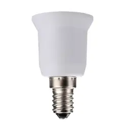 E14 к E27 лампа Конвертор гнездо свет лампы держатель адаптер Подключите Extender Свет использования 1 шт./лот свет винт Разъем